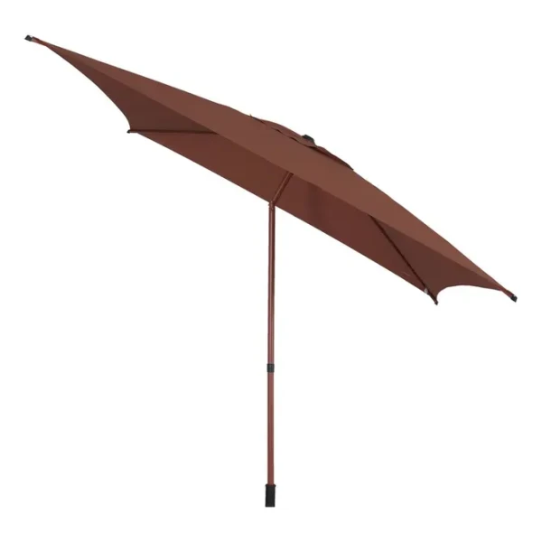 Parasol ogrodowy kwadratowy, Soya 2.5x2.5m, Mahogany - Hesperide