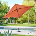 Parasol ogrodowy kwadratowy, Soya 2.5x2.5m, Mahogany - Hesperide