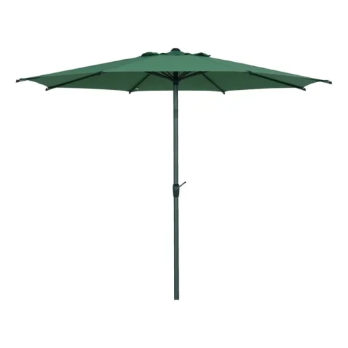 Parasol ogrodowy okrągły odchylany Loompa 3 m, Olive green zielony - Hesperide