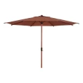 Parasol ogrodowy okrągły odchylany Loompa 3 m, Mahogany - Hesperide