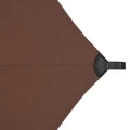 Parasol ogrodowy okrągły odchylany Loompa 3 m, Mahogany - Hesperide