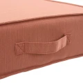 Poduszka do siedzenia na podłodze 45x45 Korai wodoodporna, Mahogany - Hesperide