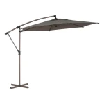 Parasol ogrodowy boczny, okrągły Manoa 3m, Coffee - Hesperide