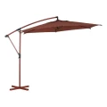 Parasol ogrodowy boczny, okrągły Manoa 3m, Mahogany - Hesperide