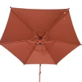 Parasol ogrodowy boczny, okrągły Manoa 3m, Mahogany - Hesperide