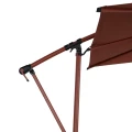 Parasol ogrodowy boczny, okrągły Manoa 3m, Mahogany - Hesperide