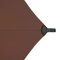 Parasol ogrodowy boczny, okrągły Manoa 3m, Mahogany - Hesperide
