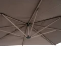 Parasol ogrodowy boczny, kwadratowy Manoa 2,5x2,5, Coffee - Hesperide