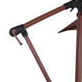Parasol ogrodowy boczny, kwadratowy Manoa 2,5x2,5, Mahogany - Hesperide
