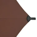Parasol ogrodowy boczny, kwadratowy Manoa 2,5x2,5, Mahogany - Hesperide