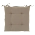 Poduszka ogrodowa na krzesło, pikowana Korai 40x40, Coffee - Hesperide