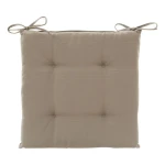 Poduszka ogrodowa na krzesło, pikowana Korai 40x40, Coffee - Hesperide