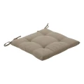 Poduszka ogrodowa na krzesło, pikowana Korai 40x40, Coffee - Hesperide