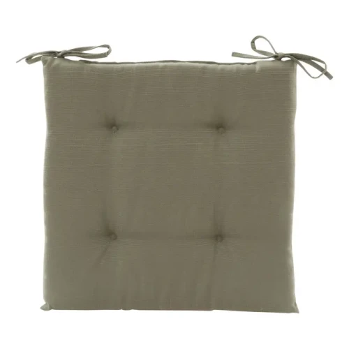Poduszka ogrodowa na krzesło, pikowana Korai 40x40, Laurel green - Hesperide