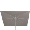 Parasol ogrodowy na wysięgniku kwadratowy 3x3 m Melhia z tkaniną olefin, Linen Clay - Hesperide