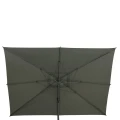 Parasol ogrodowy na wysięgniku prostokątny 4x3 m Melhia z tkaniną olefin, Laurel Green zielony - Hesperide