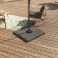 Podstawa parasola 25 kg betonowa Stacio do parasola na wysięgniku, Slate - Hesperide
