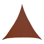 Żagiel przeciwsłoneczny trójkątny 3x3x3 m Elyor, Mahogany - Hesperide