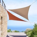 Żagiel przeciwsłoneczny trójkątny 3x3x3 m Elyor, Coffee - Hesperide