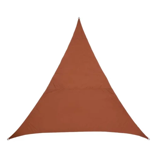 Żagiel przeciwsłoneczny trójkątny 4x4x4 m Elyor, Mahogany - Hesperide