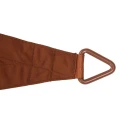 Żagiel przeciwsłoneczny trójkątny 4x4x4 m Elyor, Mahogany - Hesperide