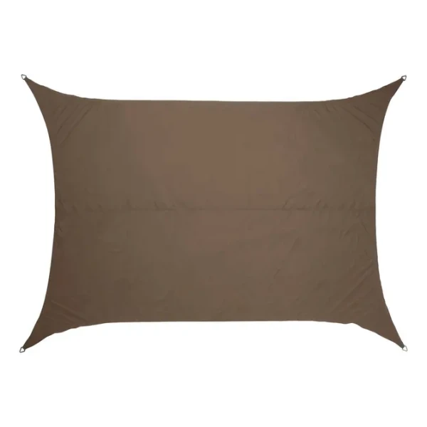 Żagiel ogrodowy Elyor 3x4 m, Coffee - Hesperide