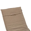 Materac na leżak ogrodowy wodoodporny 190x60 Solfia, Coffee - Hesperide