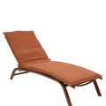 Materac na leżak ogrodowy wodoodporny 190x60 Solfia, Mahogany - Hesperide