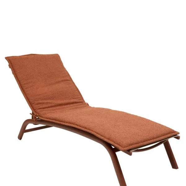 Materac na leżak ogrodowy wodoodporny 190x60 Solfia, Mahogany - Hesperide