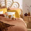 Rattanowy zagłówek do łóżka 160 cm - Atmosphera