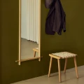 4-248020 Seat Stool oak white matt lacquer_4-403020 Spectra Hooks oak_4-399020 Collect Mirror Large.jpg