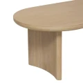 Stolik kawowy owalny z drewna akacjowego 110x60 - Atmosphera