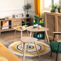Stoliki kawowe wsuwane pod siebie Mileo Mid, 3 szt - Atmosphera