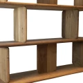 Regał z litego drewna z odzysku Matteo 122 x 30 x 183 - Pomax