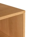 Niski regał z forniru dębowego Disco 95 cm - Hubsch
