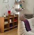 Niski regał z półkami z forniru dębowego Momentum 120x31x70 cm - Hubsch