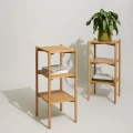 Mały regał z dębu i forniru dębowego Solution 43x38x91 cm - Hubsch
