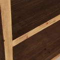 Regał z litego drewna z odzysku Udine 115x41x206 cm - Vical