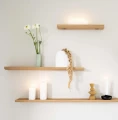 Wąska półka na obrazy Floating 93x9,5, dąb olejowany - EKTA Living