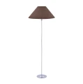 Abażur stożkowy do lampy stojącej i stołowej boucle Iris 45, Mocha - Globen Lighting