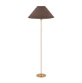 Abażur stożkowy do lampy stojącej i stołowej boucle Iris 45, Mocha - Globen Lighting