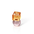 Szklany świecznik Citrine Rose Quartz - Bazar Bizar