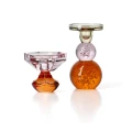 Świecznik szklany Bubble Jewel - Bazar Bizar