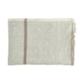 Pled lniany 170x130 Brunello, camel naturalny - Pomax