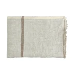 Pled lniany 170x130 Brunello, camel naturalny - Pomax