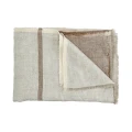 Pled lniany 170x130 Brunello, camel naturalny - Pomax