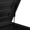 Skrzynia ogrodowa metalowa 670L, Edenio 141x72x78, szara - Hesperide