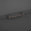 Skrzynia ogrodowa metalowa 670L, Edenio 141x72x78, szara - Hesperide