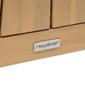 Skrzynia ogrodowa drewniana 165L Lodgia 90x50x58 cm - Hesperide