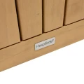 Skrzynia z siedziskiem na balkon drewniana 100L Lodgia 60x50x59 cm - Hesperide
